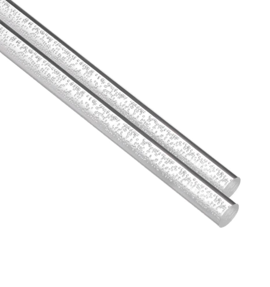 Acrylic Lucite Rod Dowel - 3/8" (9.525mm) x 24"(610mm) - Lot of Two Rods — view 6