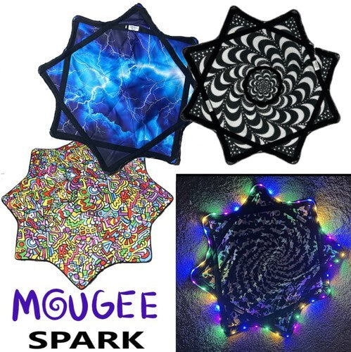 Mougee Spark Flow Star - AIR 28" MIDWAY 24" MINI 21" MICRO 13" - Rechargeable Multi-Colored LED Lights - 3 Modes