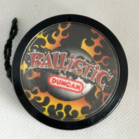 Vintage Duncan Ballistic Yo-Yo from the 2000s Black - very good Condition