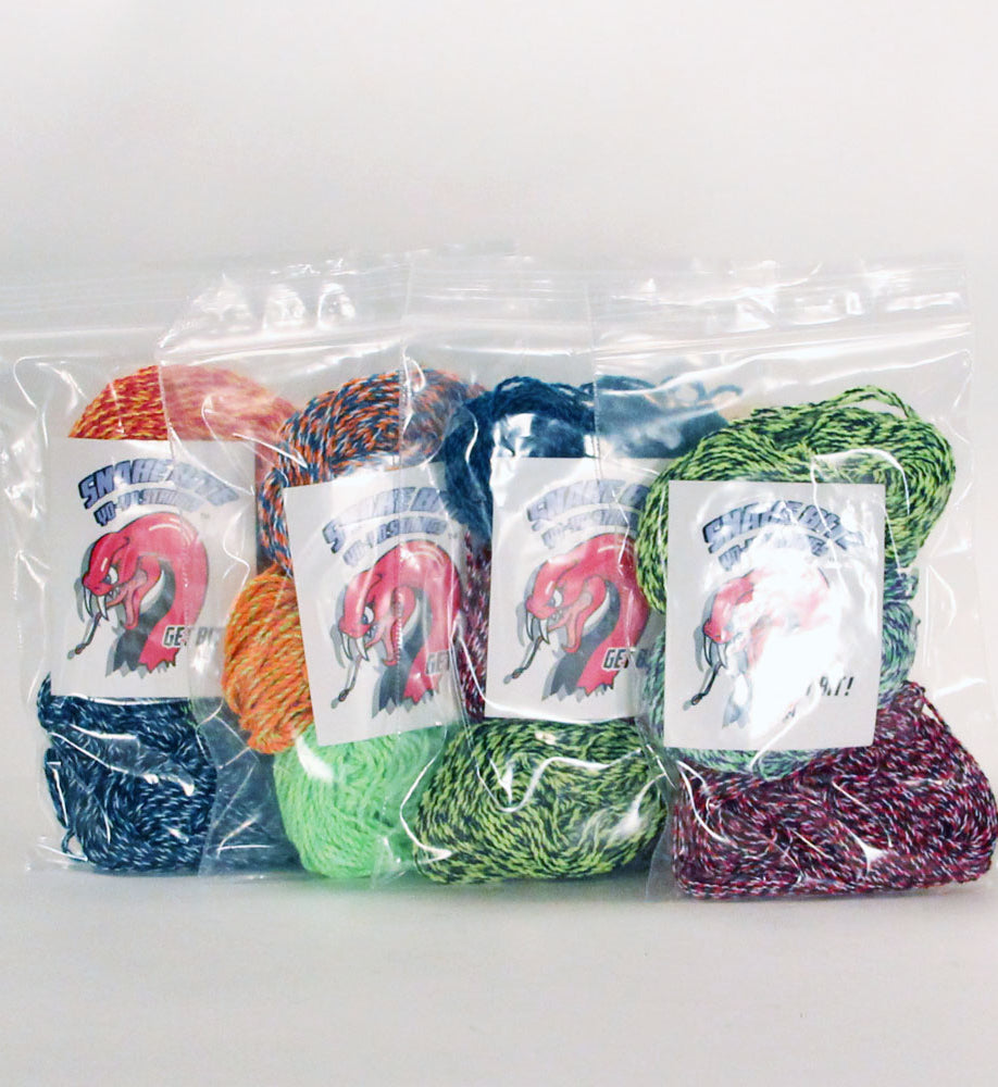 Snake Bite Yo-Yo Strings - Polyester - Normal T6 YoYo Strings - 3/10 Packs - 30 Strings Total