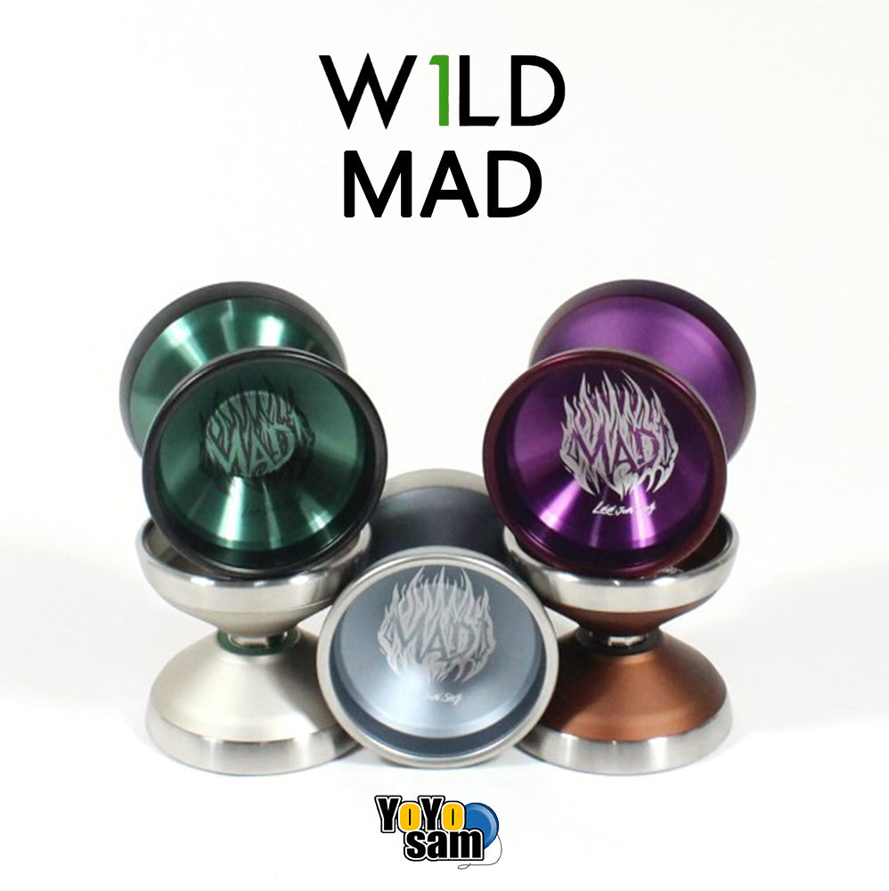 W1LD (Worldwide 1nnovative Leading Design) MAD Yo-Yo - Bi-Metal - Lee Jun Sang Signature YoYo