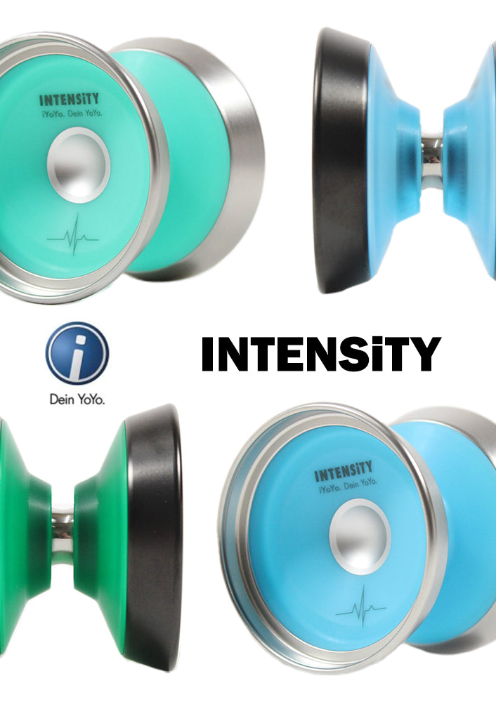 iYoYo INTENSiTY Yo-Yo - Bi-Material - PC with Stainless Steel Rings YoYo
