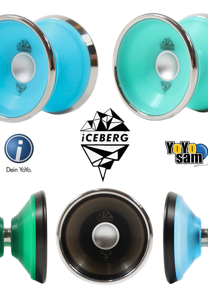 iYoYo iCEBERG Yo-Yo- CNC Polycarbonate Body with Stainless Steel Rings
