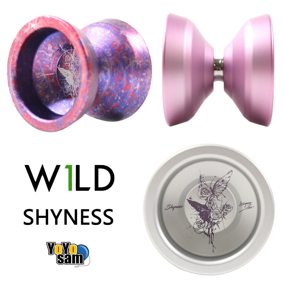 W1LD Shyness Yo-Yo - Mono-Metal - Hanyang Shen Signature YoYo