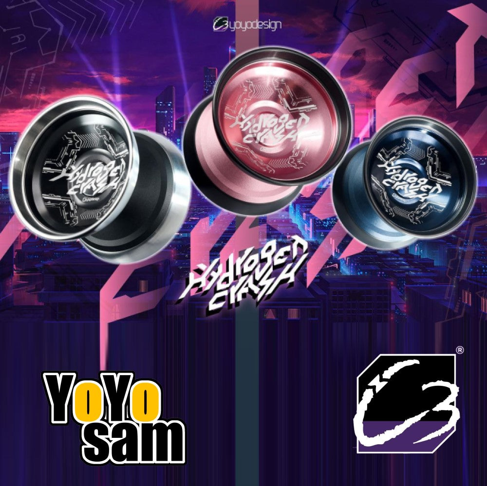 C3yoyodesign Hydrogen Crash YoYo BiMetal YoYo YoYoSam