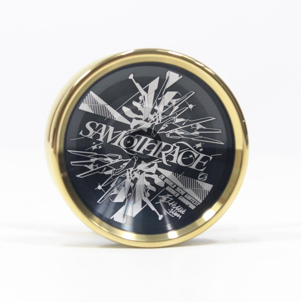 C3yoyodesign Samothrace Yo-Yo - 7075 Aluminum Bi-Metal - Hobbit Xiao Wen Wang Signature YoYo — view 4
