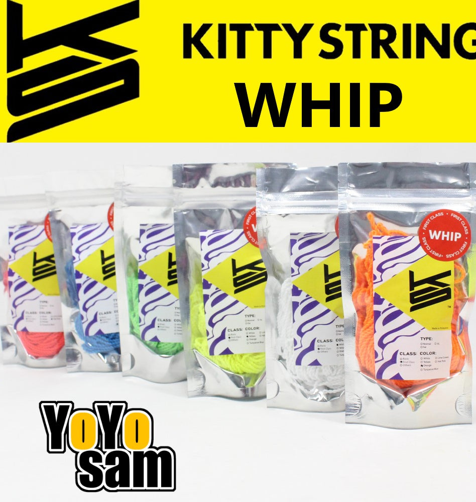 Kitty String First Class 10 Pack Yo-Yo String - Whip YoYo String