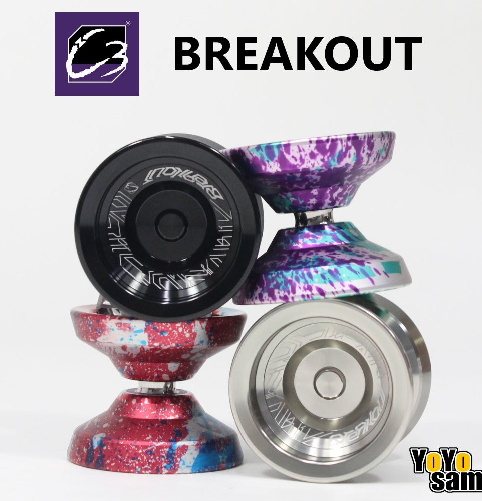 C3yoyodesign Breakout Yo-Yo - Monometal H-Shaped YoYo