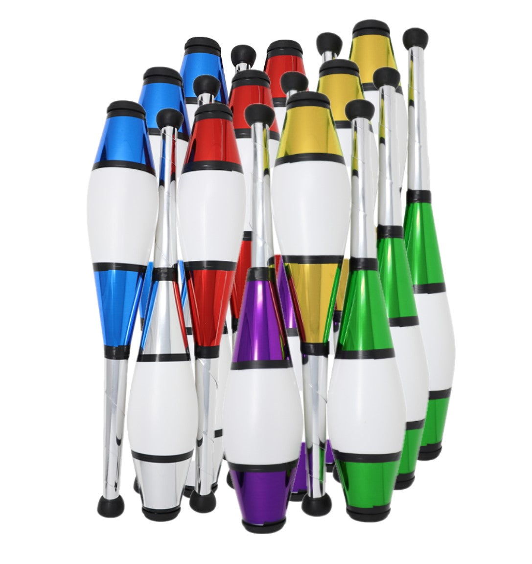 Zeekio Pegasus Juggling Club Set - Premium Quality - Beginner to Pro - Set of 3