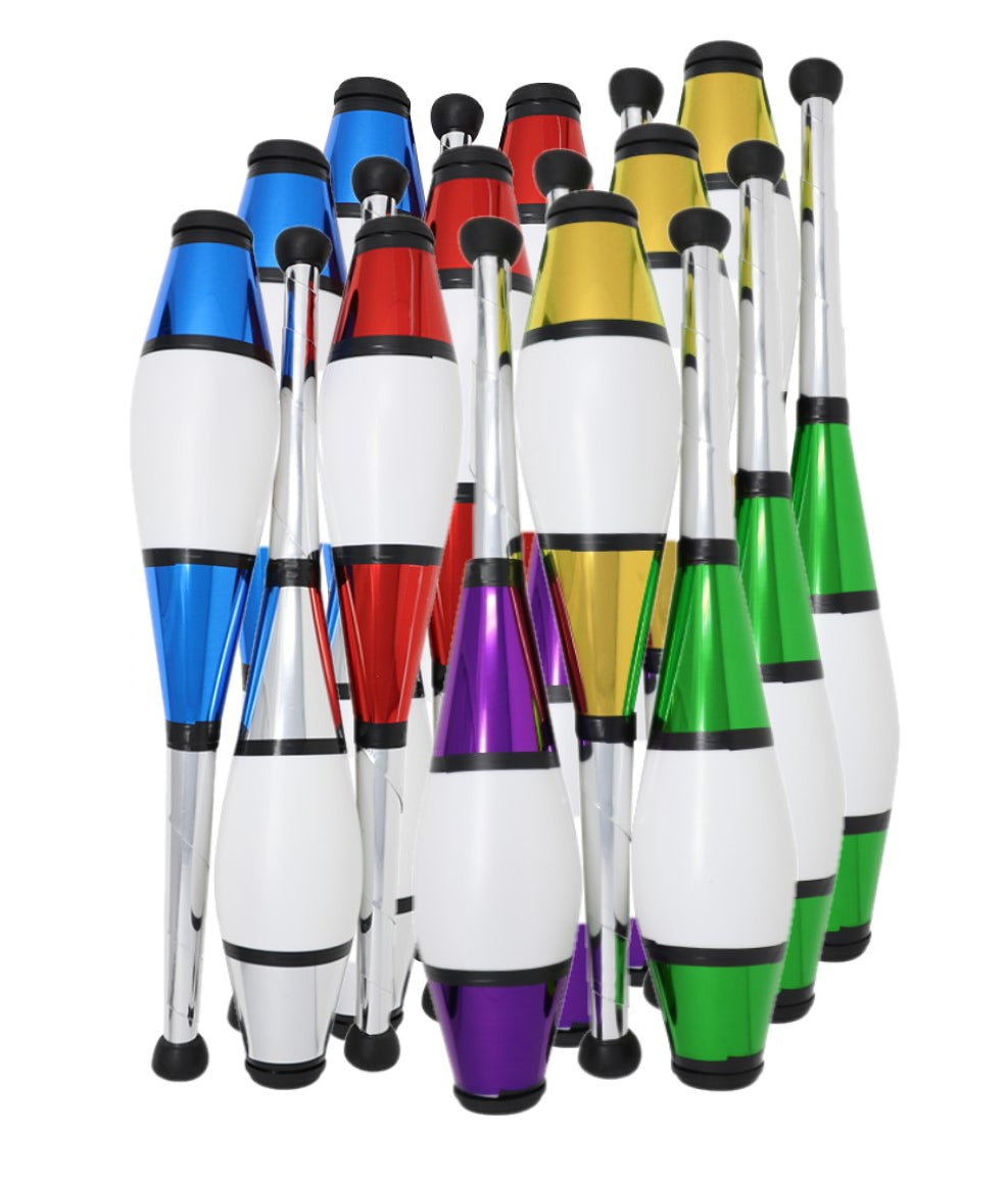 Zeekio Pegasus Juggling Club Set - Premium Quality - Beginner to Pro - Set of 3