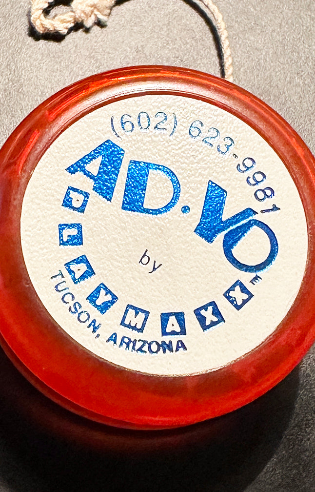Vintage Playmaxx ProYo advertising yo-yo - 90s Orange - Very Good Condition