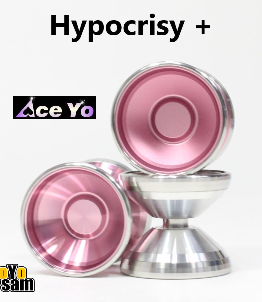 Ace Yo Hypocrisy + Yo-Yo - Bi-Metal - 6061 Aluminum with Stainless Steel Rings YoYo