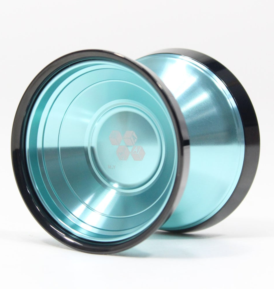 JIGUN Waga Yo-Yo - Bimetal 7075 Aluminum with Stainless Steel Rims - Yang Miao Signature YoYo — view 3