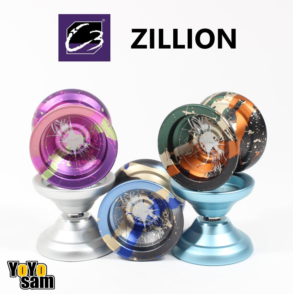 C3yoyodesign Zillion Yo-Yo - Monometal - Large Diameter and Wide Bodied YoYo