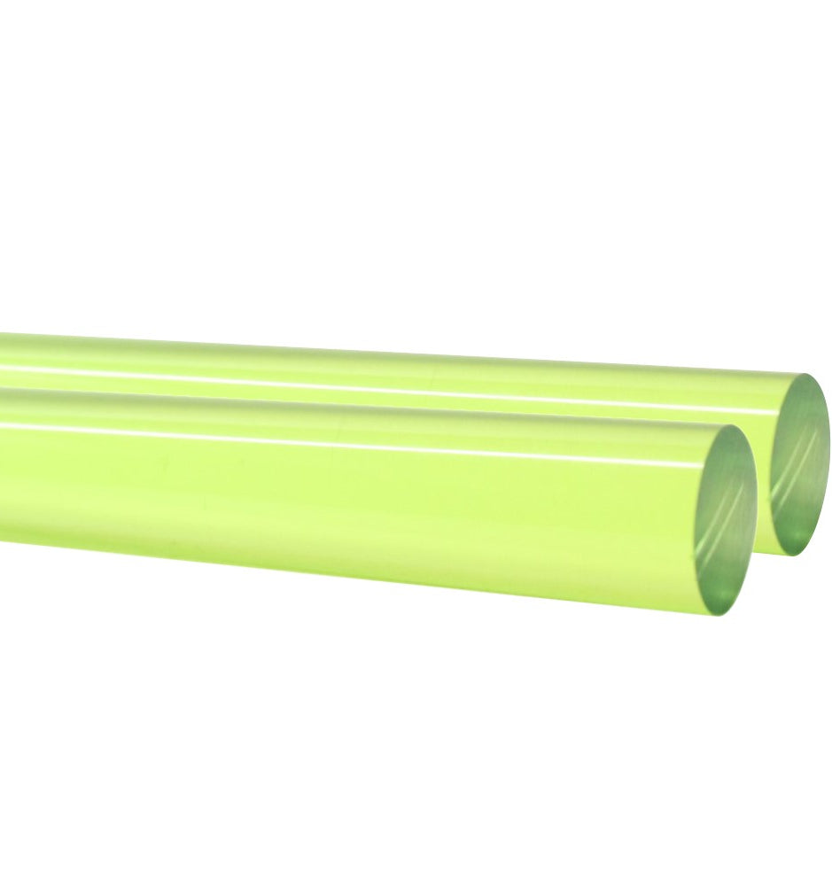 Acrylic Lucite Rod Dowel - 3/8" (9.525mm) x 24"(610mm) - Lot of Two Rods — view 3