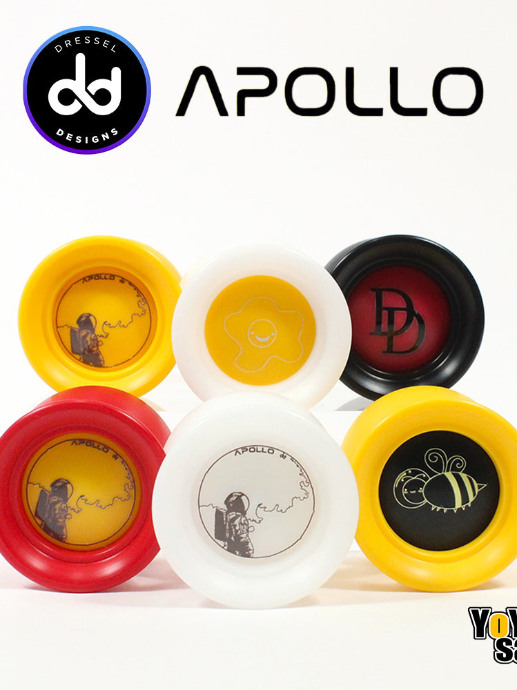 Dressel Designs Apollo Yo-Yo - POM (Delrin) Bodied with a POM Cap YoYo