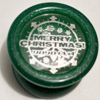 YoYoJam Rare Merry Christmas Journey Yo-Yo Green Glitter YoYo - Excellent Condition
