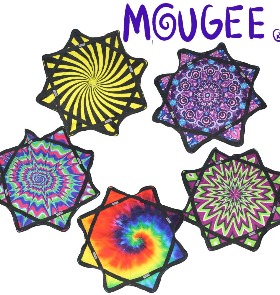 Mougee Classic Flow Star - 27" Diameter - Durable and Vibrant Patterns