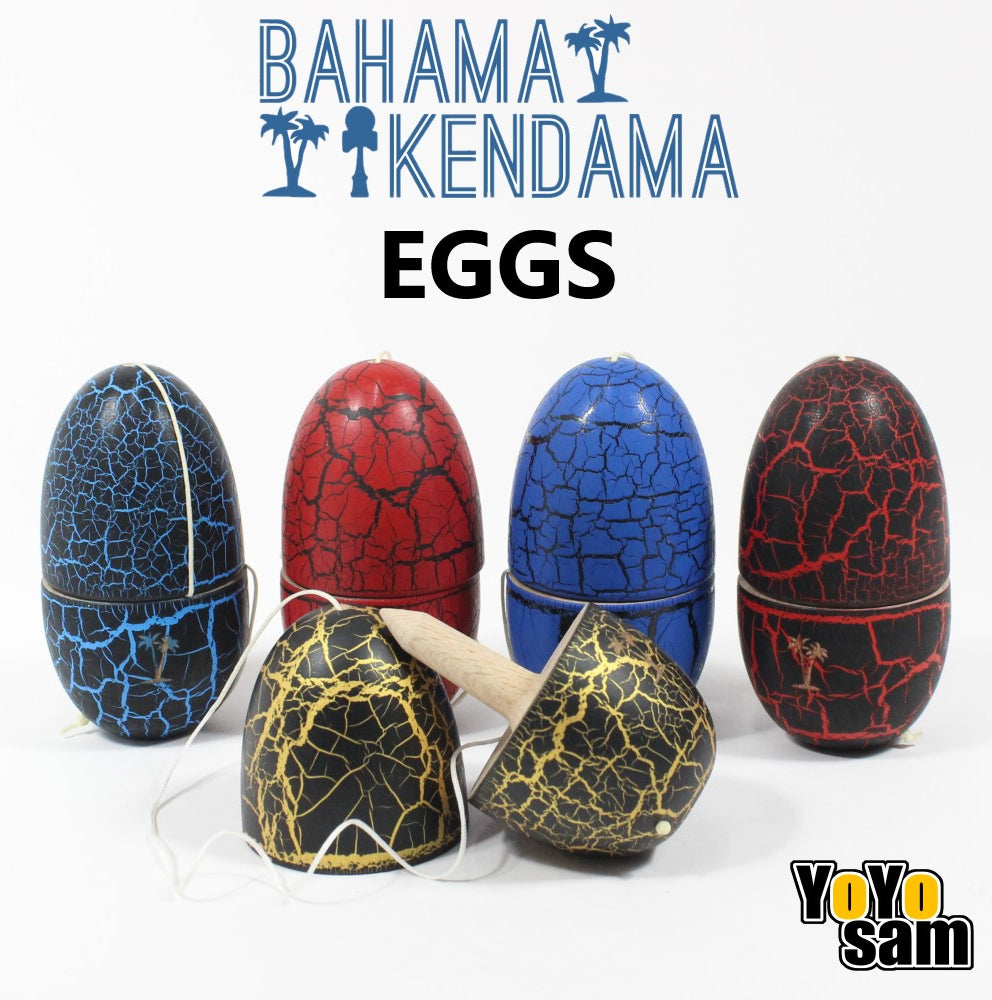 Bahama Egg - Egg- Kendama type toy shaped like an Egg- Totally addicting