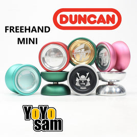 Duncan Freehand Mini Yo-Yo - Small and Large Bearing Aluminum YoYo