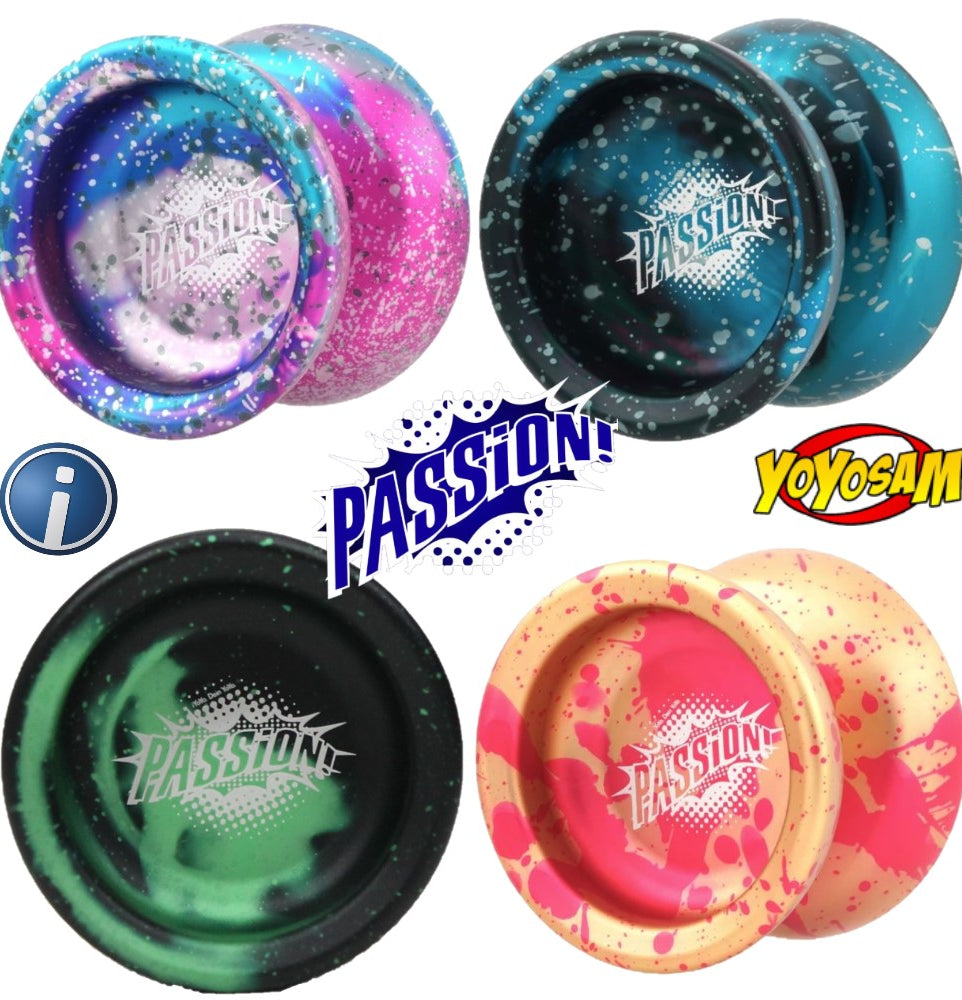 iYoYo PASSiON Yo-Yo - Aluminum - Great Responsive Beginner YoYo