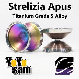 C3yoyodesign Strelizia Apus Yo-Yo - Bi-Metal - Titanium YoYo