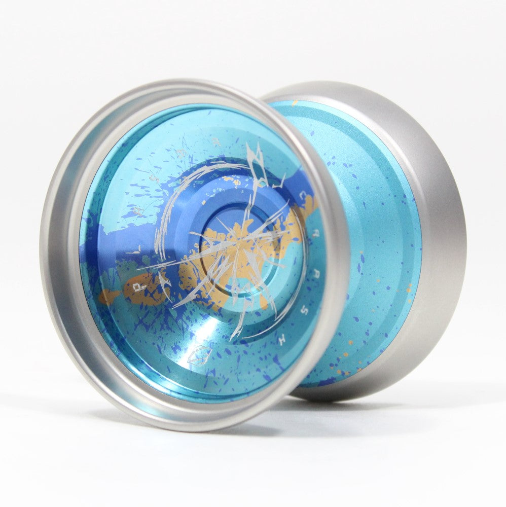 C3yoyodesign Plasma Crash Yo-Yo - Bi-Metal Wide Profile YoYo — view 3