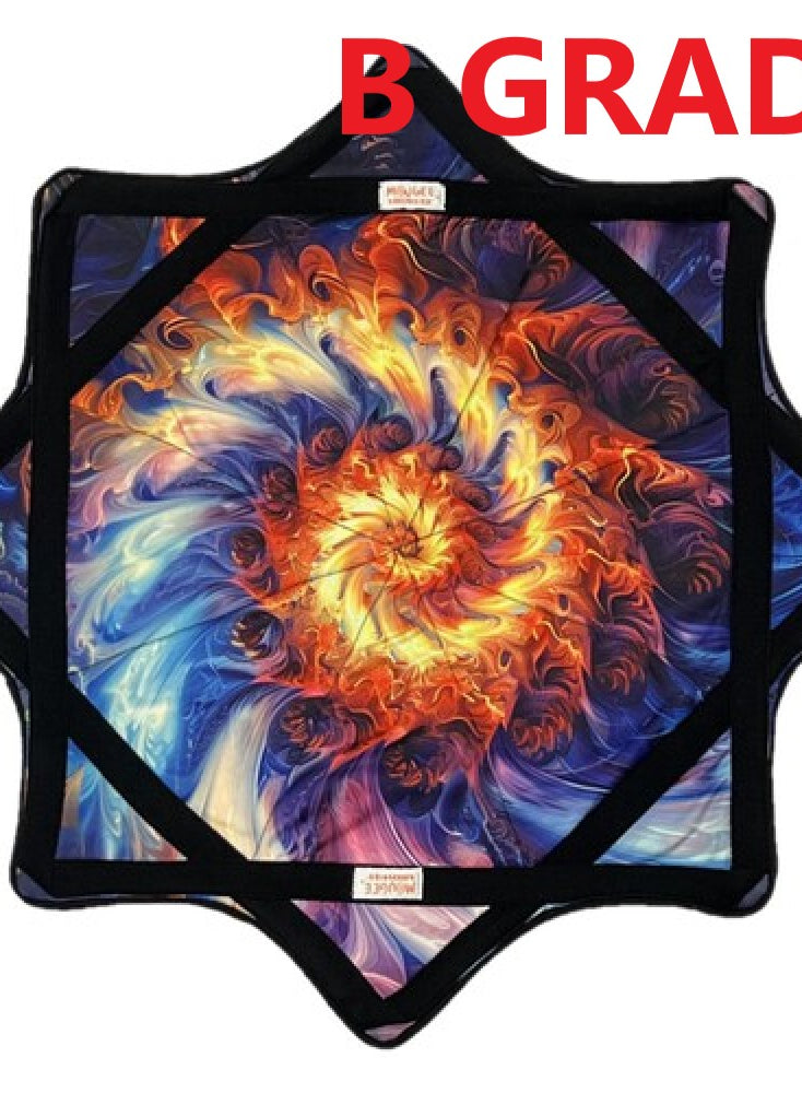 B GRADE - Mougee Star Midway- 24" Diameter -Not too big, Not too small - Just right- SLIGHTLY IRREGULAR — view 2