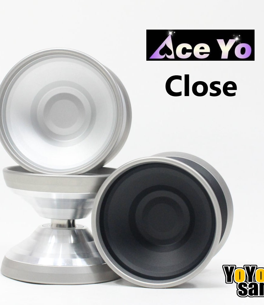 Ace Yo Close Yo-Yo - Bi-Metal - 6061 Aluminum with Stainless Steel Rims YoYo