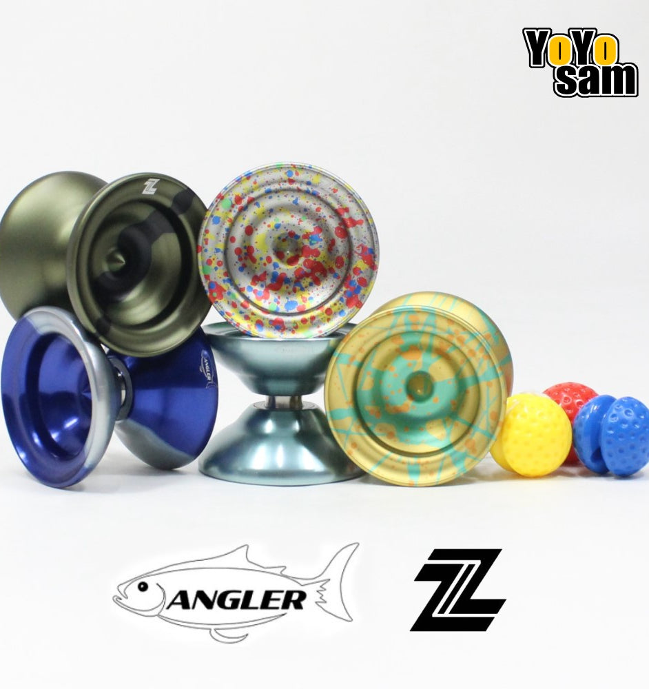 Zeekio Angler Yo-Yo - Monometal YoYo - Comes with Duncan Rapid Ball Counterweight!