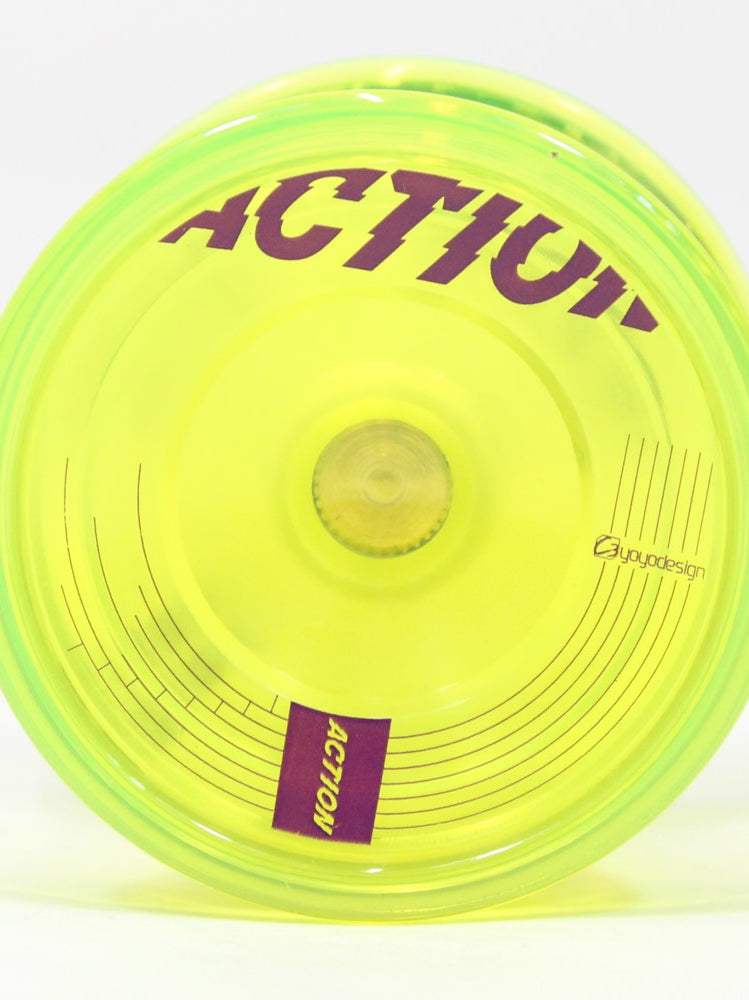 C3yoyodesign Action Yo-Yo - Plastic Fingerspin YoYo — view 3