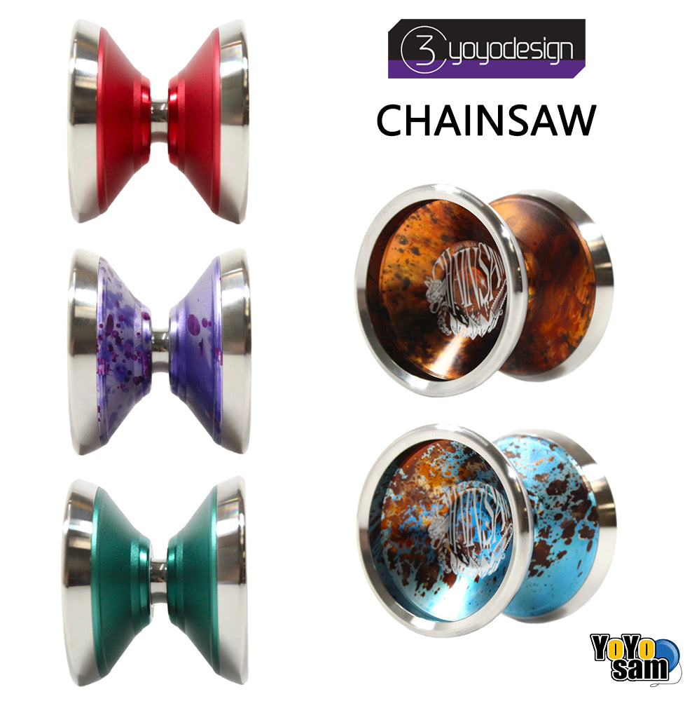 C3yoyodesign Chainsaw Yo-Yo - Bi-Metal - Kuba Velek Signature YoYo