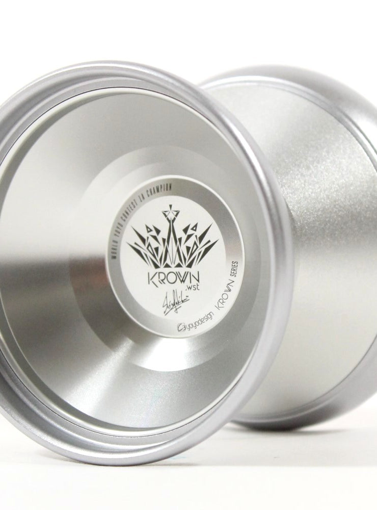 C3yoyodesign KROWN.wst Yo-Yo - Bi-Metal Wide Style - Shinya Kido Signature YoYo — view 3