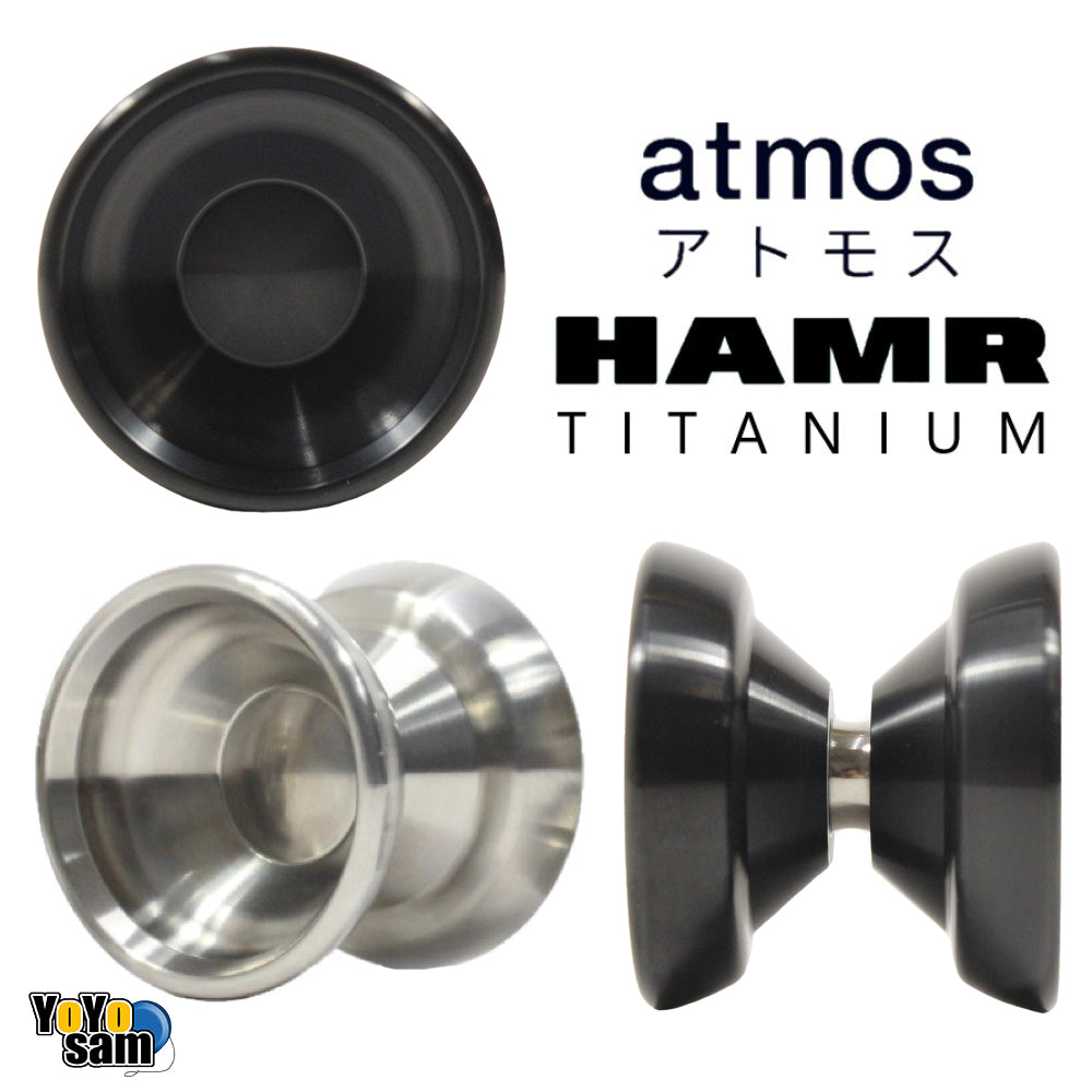 atmos projects Hamr Yo-Yo - Titanium - Signature for Vladimir Glazkov YoYo