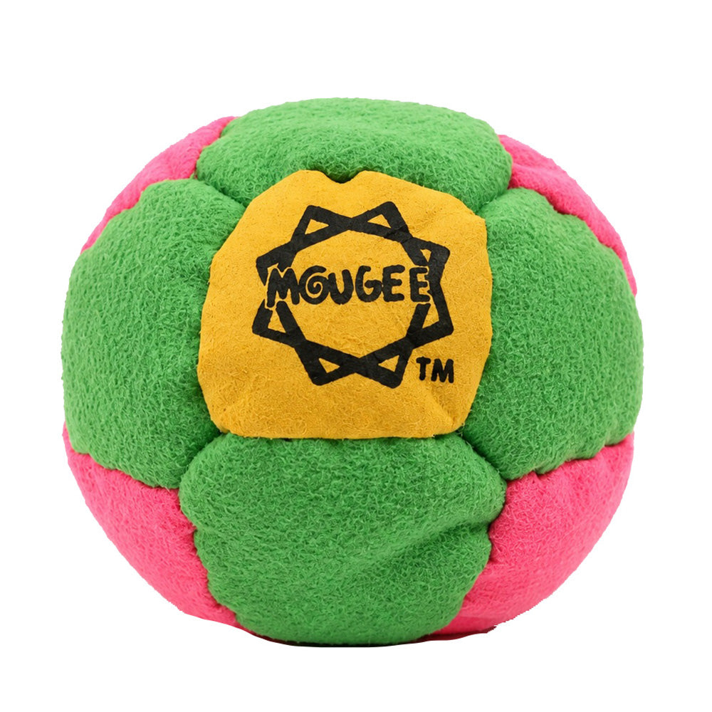 Mougee Sack Footbag - Amara Suede - 14 Panel - Sand or Pellet Filled Foot Bag — view 4