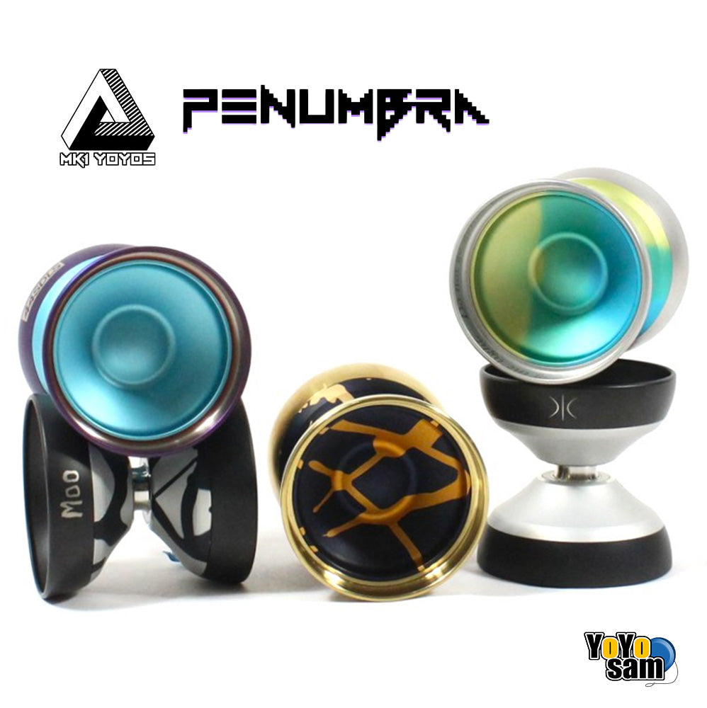 MK1 Penumbra Yo-Yo - Bi-Metal - 7068 Aluminum with Stainless Steel Rims YoYo