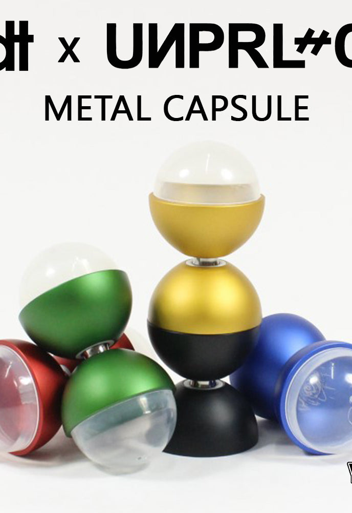 dt x Unparalleled Metal Capsule Yo-Yo - Aluminum with Caps YoYo