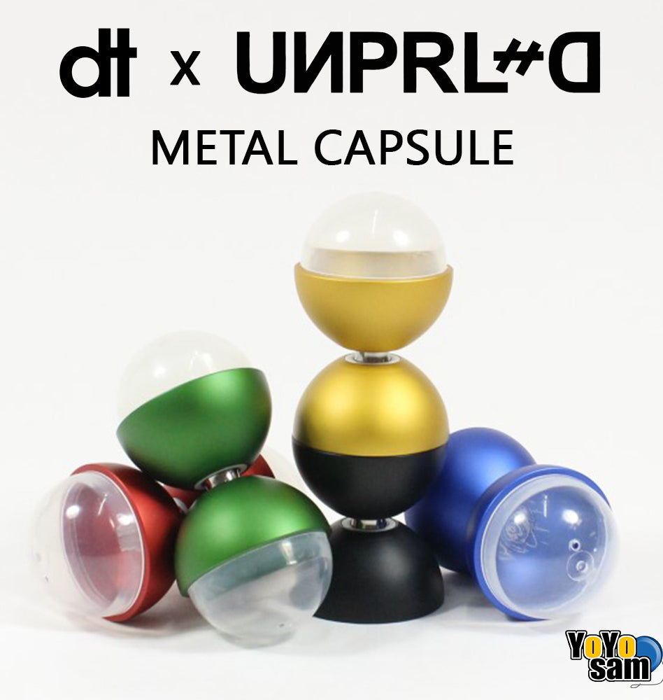 dt x Unparalleled Metal Capsule Yo-Yo - Aluminum with Caps YoYo