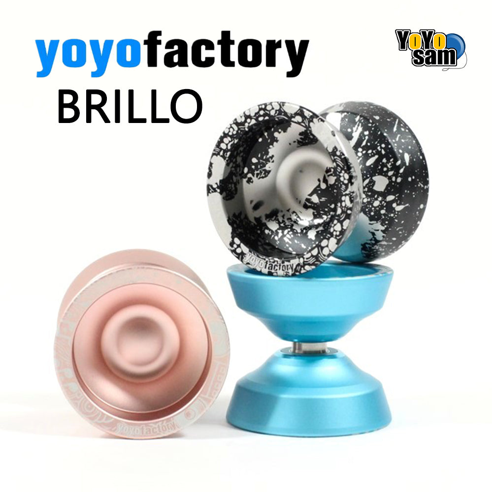 YoYoFactory Brillo Yo-Yo - Mono-Metal - Kris Toledo Signature YoYo