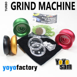 YoYoFactory Turbo Grind Machine Yo-Yo - Responsive YoYo