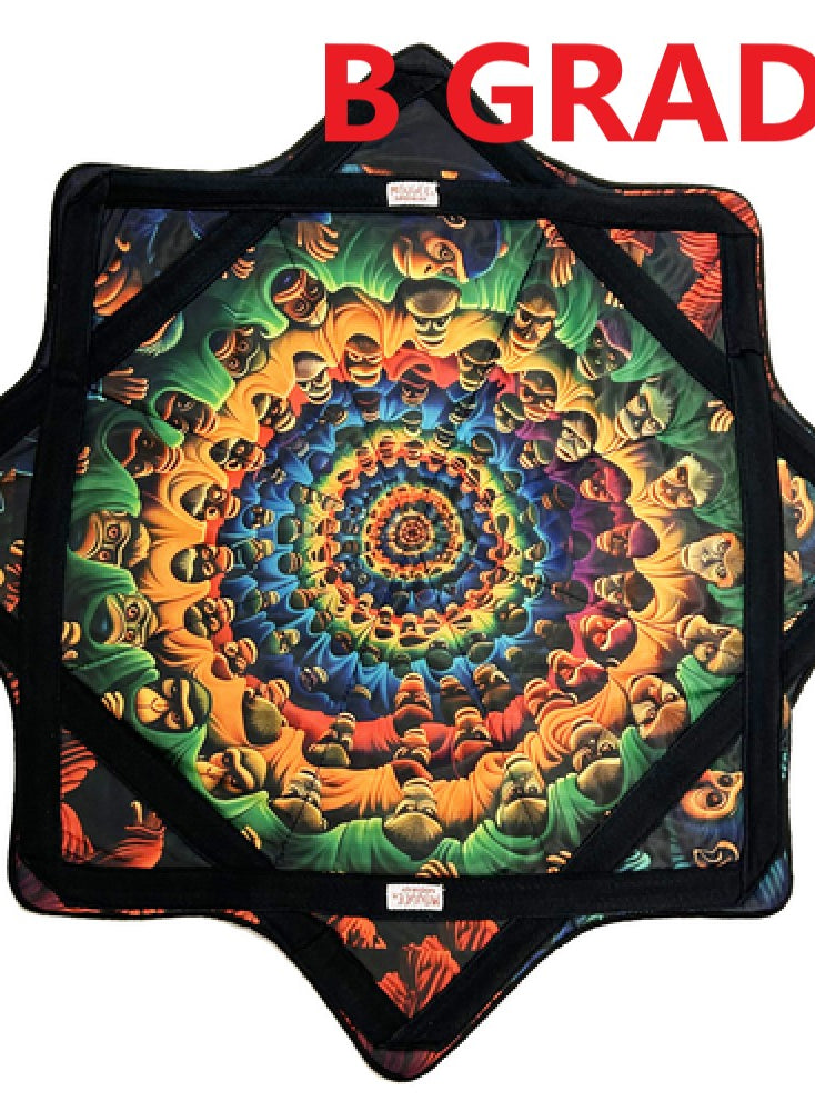 B GRADE - Mougee Star Midway- 24" Diameter -Not too big, Not too small - Just right- SLIGHTLY IRREGULAR