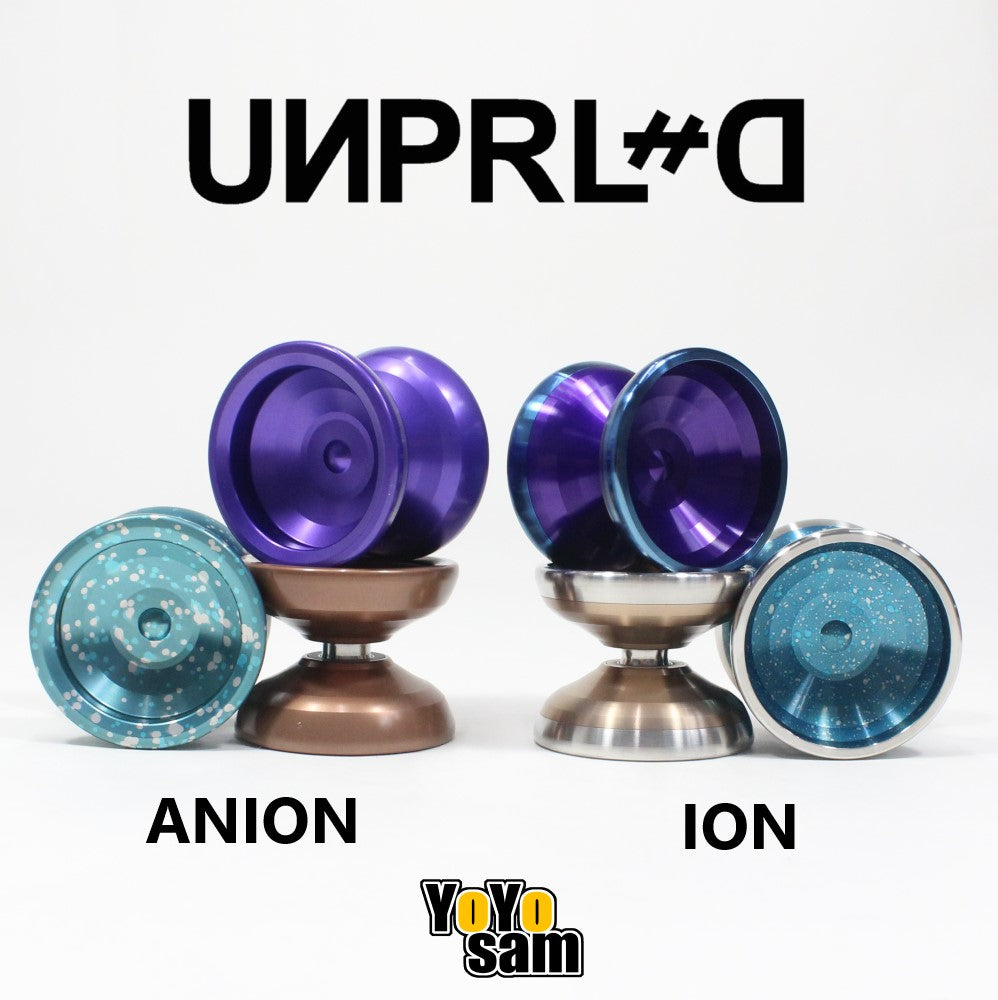Unparalleled Ion and Anion Yo-Yo - Monometal and Bimetal Set YoYo