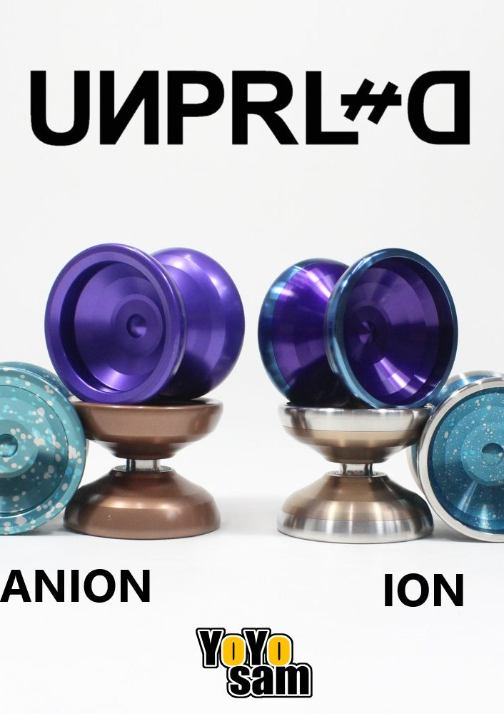 Unparalleled Ion and Anion Yo-Yo - Monometal and Bimetal Set YoYo