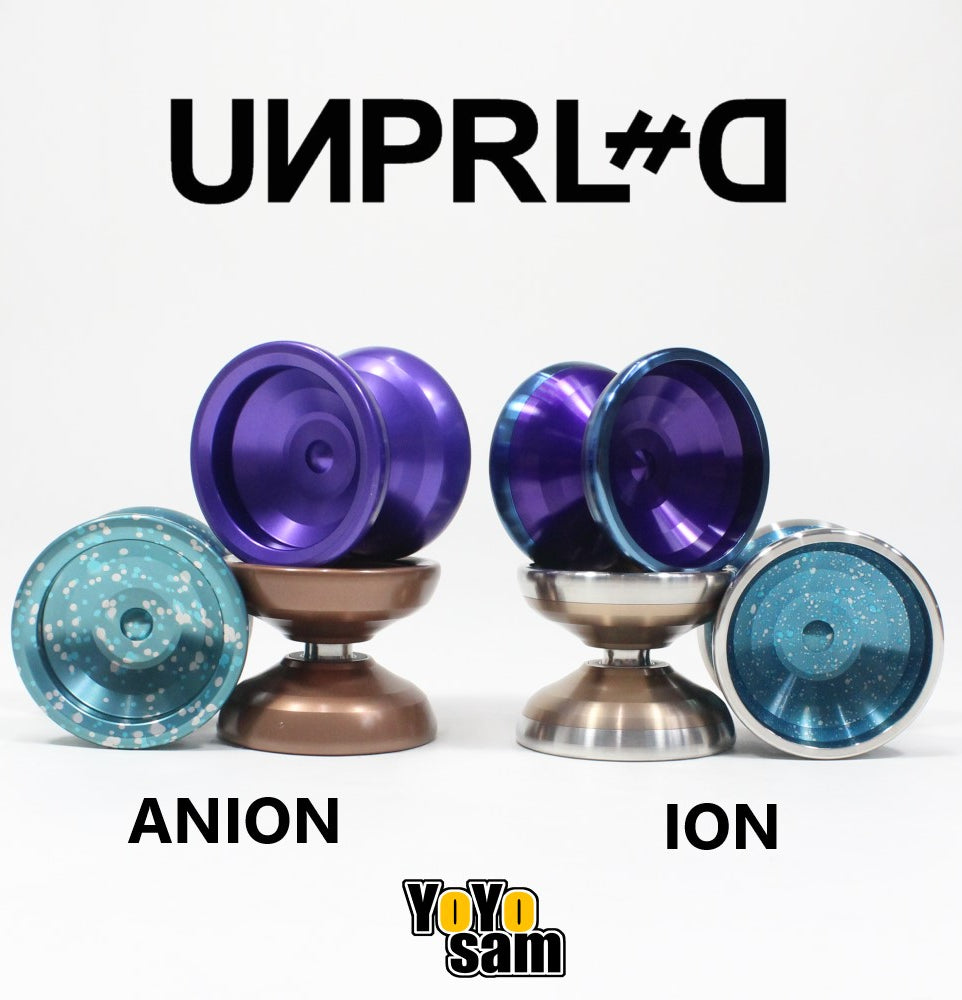 Unparalleled Ion and Anion Yo-Yo - Monometal and Bimetal Set YoYo