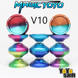 MAGICYOYO V10 Yo-Yo - Unresponsive Beginner Metal Fingerspin YoYo