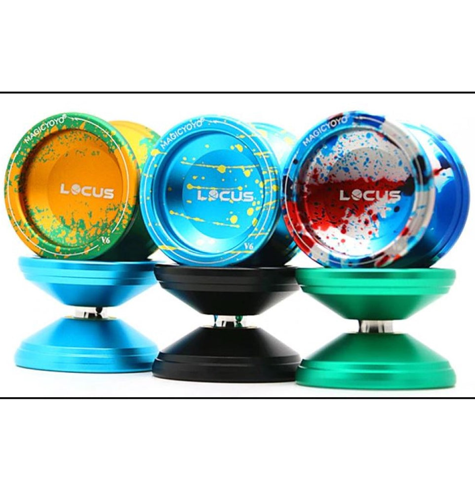 MAGICYOYO Locus V6 Yo-Yo Kit - Aluminum Responsive YoYo - Great for Beginners
