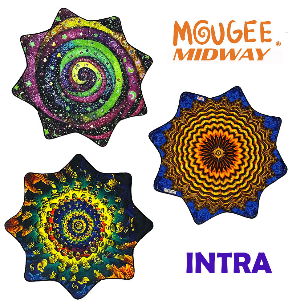 Mougee "Intra" Midway Flow Star - Internal Webbing - 24" Diameter - Durable and Vibrant Patterns