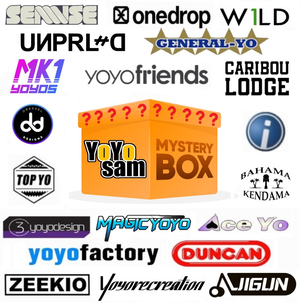 YoYoSam Mystery Boxes! Choose from YoYoFactory, Duncan, Zeekio, (Boutique) Yo-Yos and More!