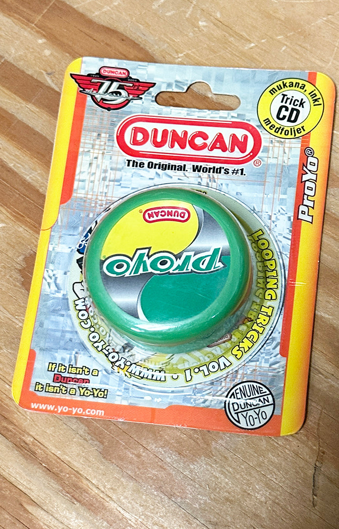 Vintage Duncan Proyo Yo-Yo 75 Yr Anniversary -2004 with CD New