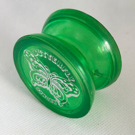 Vintage Duncan Butterfly Yo-Yo - Early 90s Transluscent Green Very Good Condition